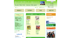 Desktop Screenshot of nagareyama-shougaigakushucenter.jp